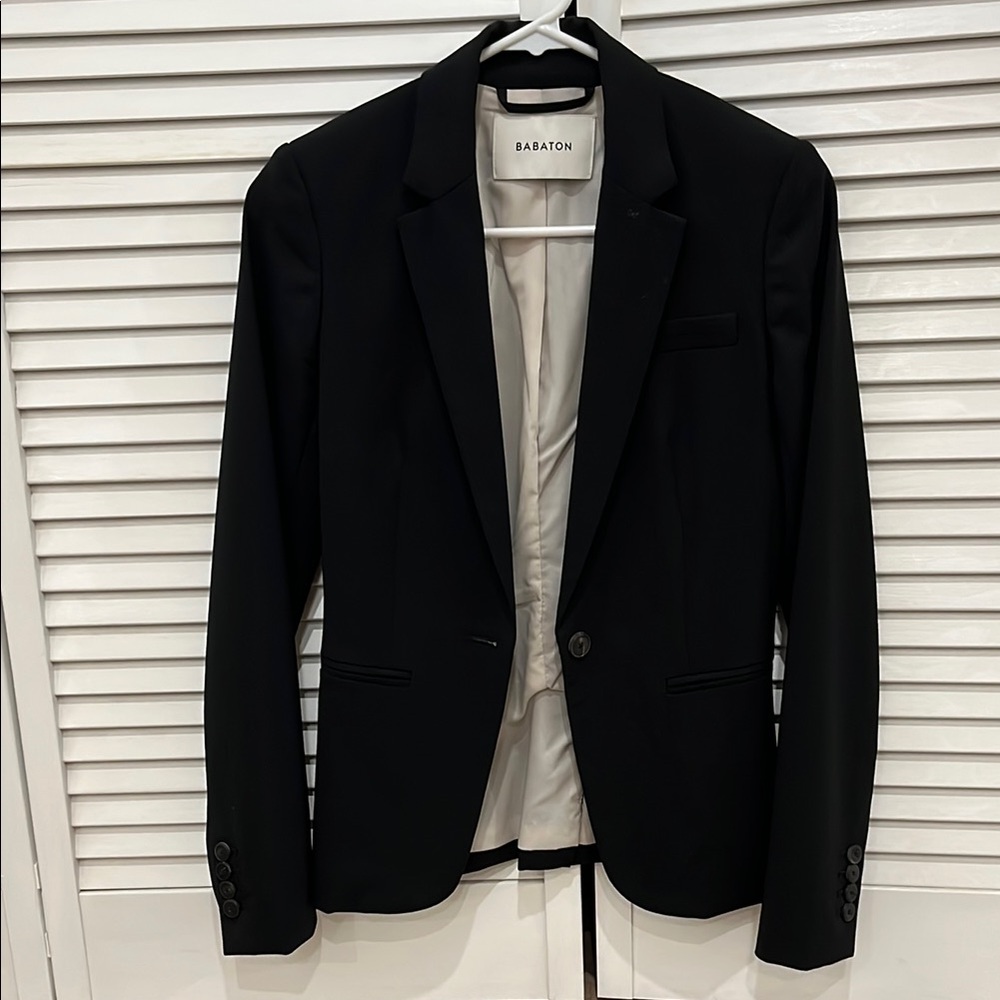 Babaton Black Tailored Blazer